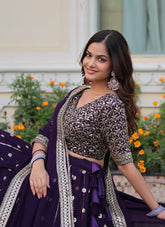 Admirable Lehenga Choli in Blue Colour